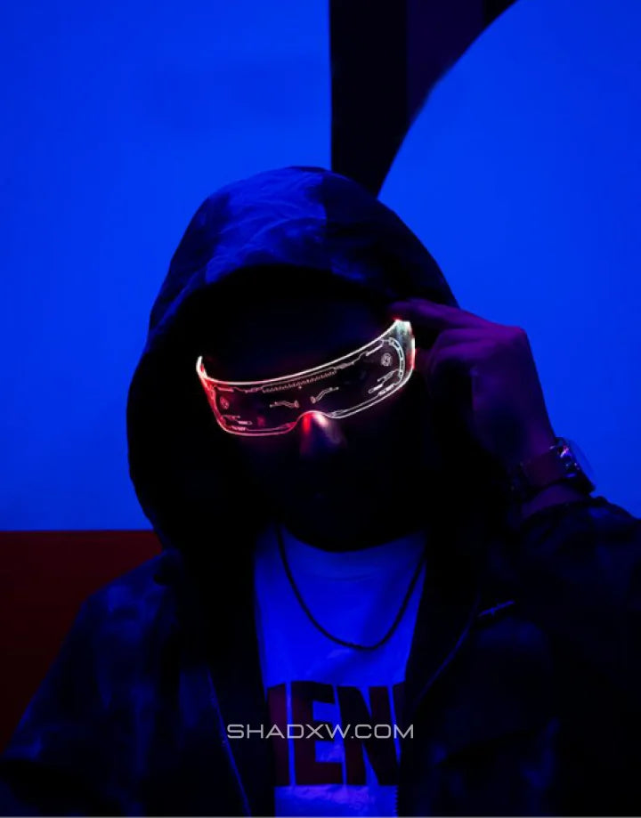 Cyberpunk LED Glasses