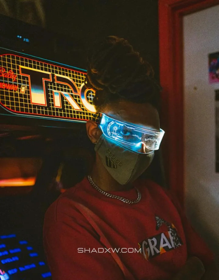 Cyberpunk LED Glasses