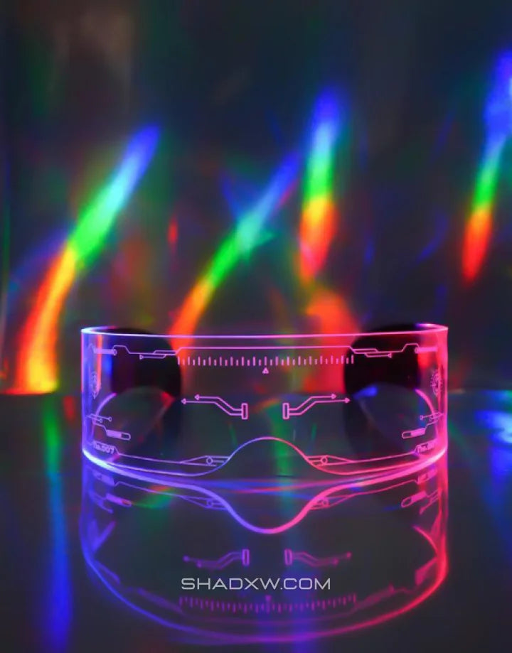 Cyberpunk LED Glasses