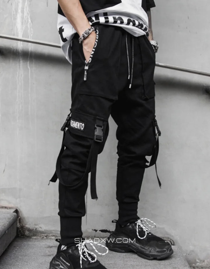 Goth cargo pants