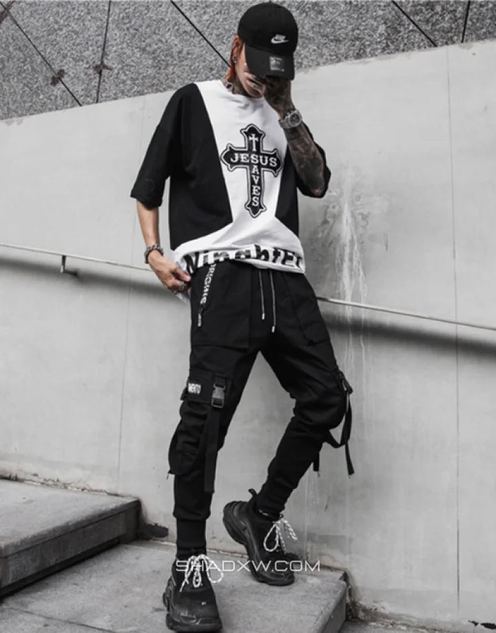 Goth cargo pants