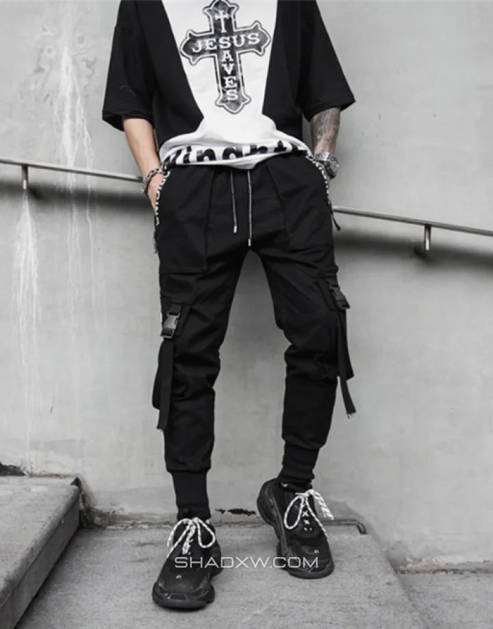 Goth cargo pants