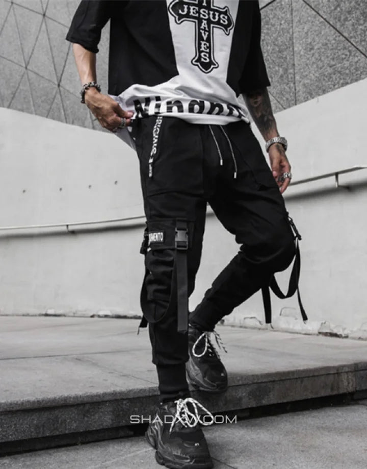 Goth cargo pants