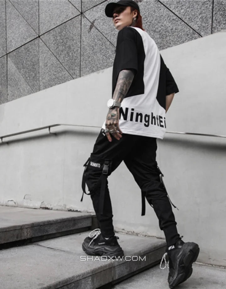 Goth cargo pants