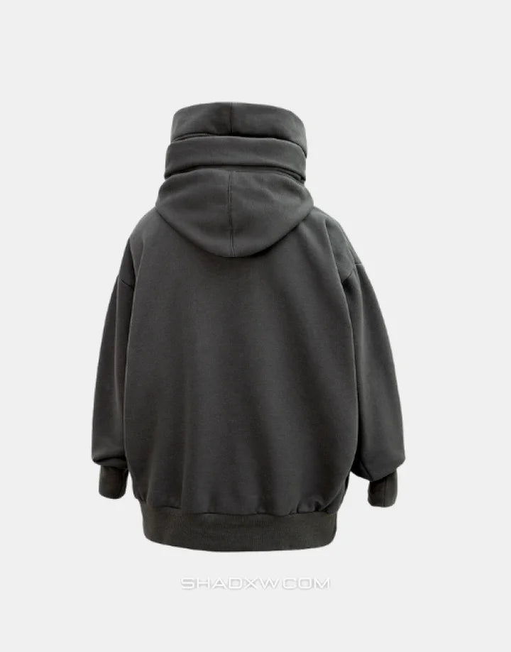 High Collar Hoodie