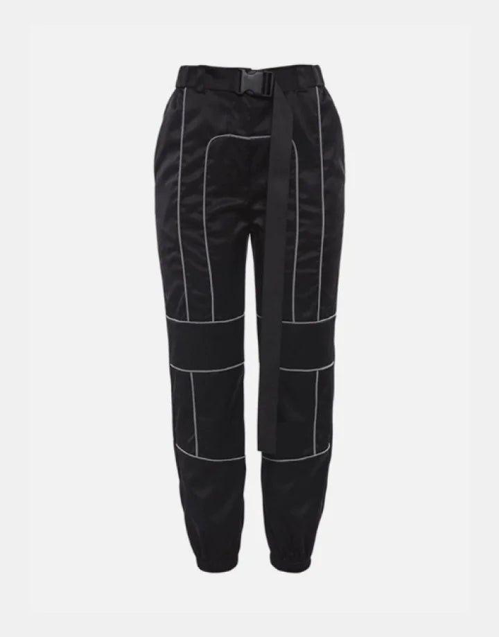 Reflective cargo pants