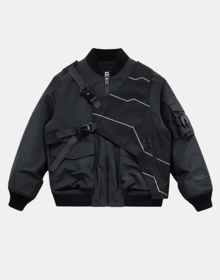 Reflective Jacket Windbreaker | Techwear