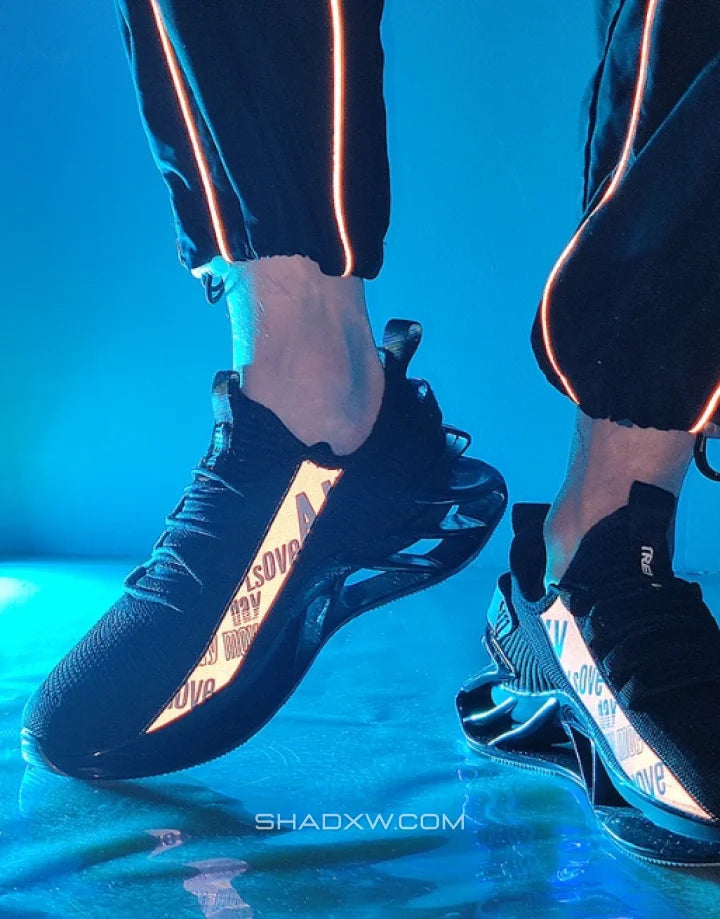 Reflective sneakers