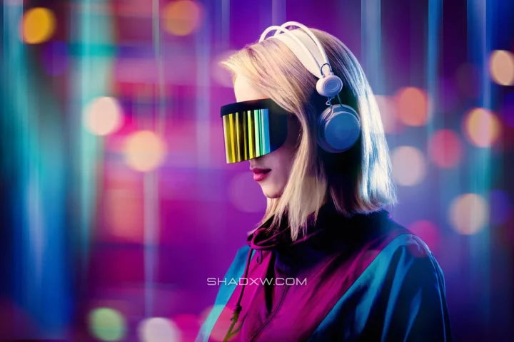 Sci Fi Cyberpunk Glasses