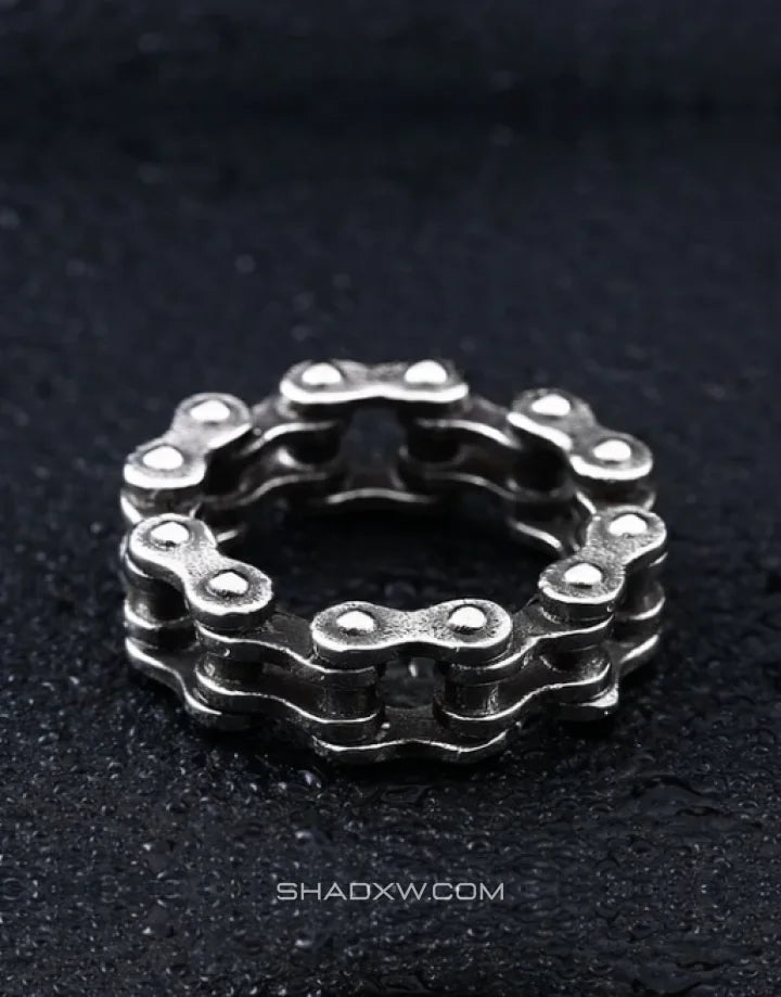 Silver Chain Ring