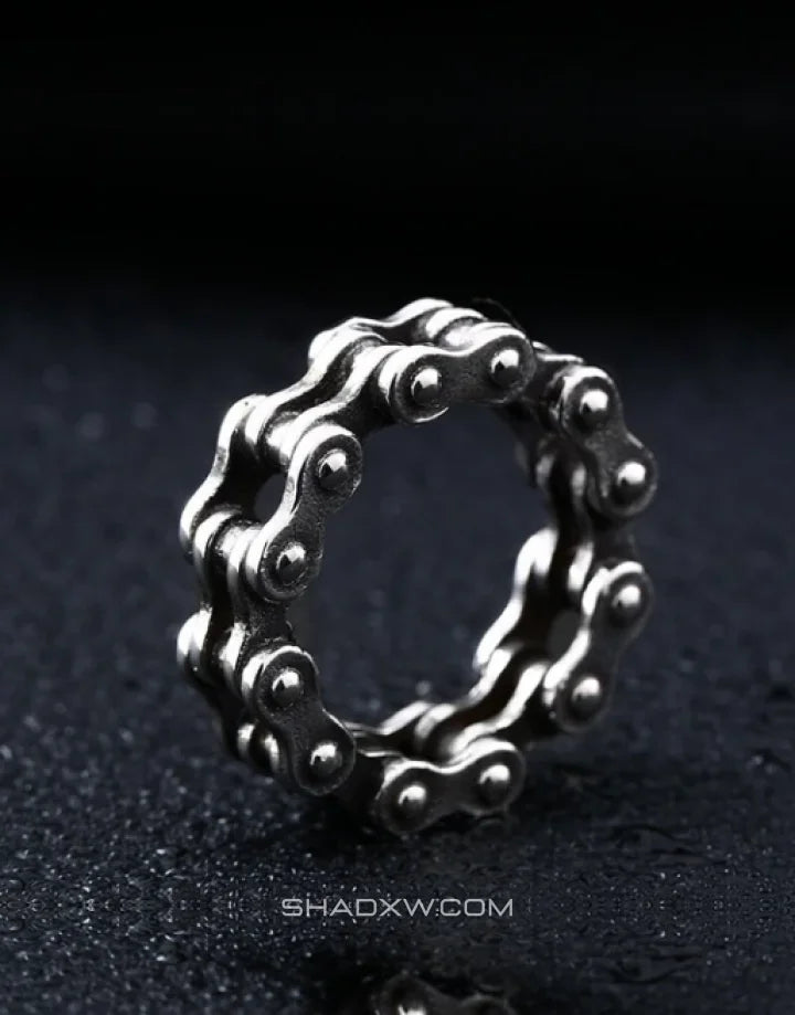 Silver Chain Ring