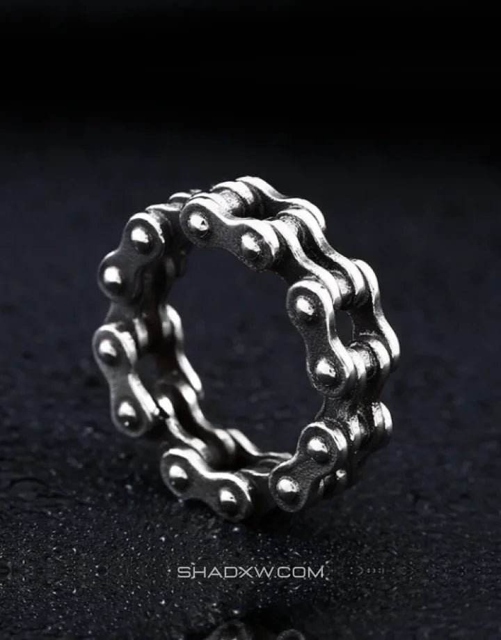 Silver Chain Ring