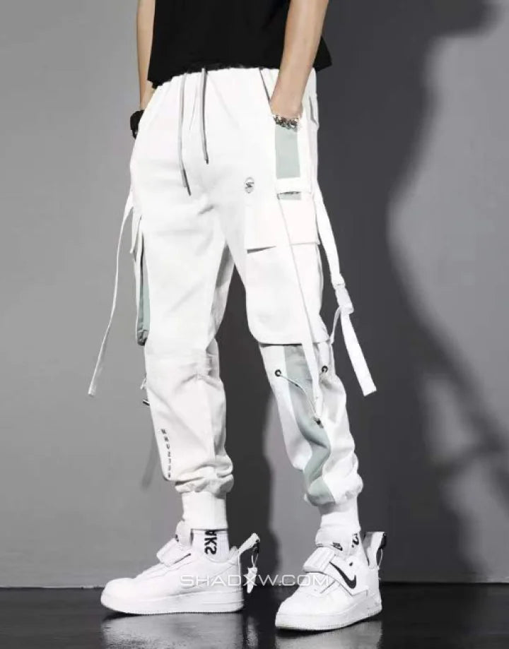 Streetwear White Pants