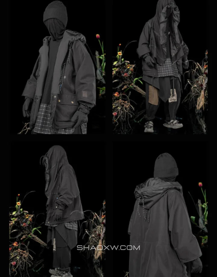 Techwear autumn jacket