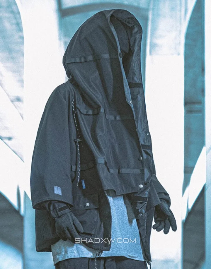 Techwear autumn jacket