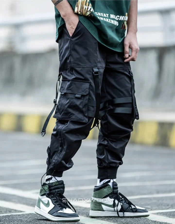 Techwear Black Pants Techwear