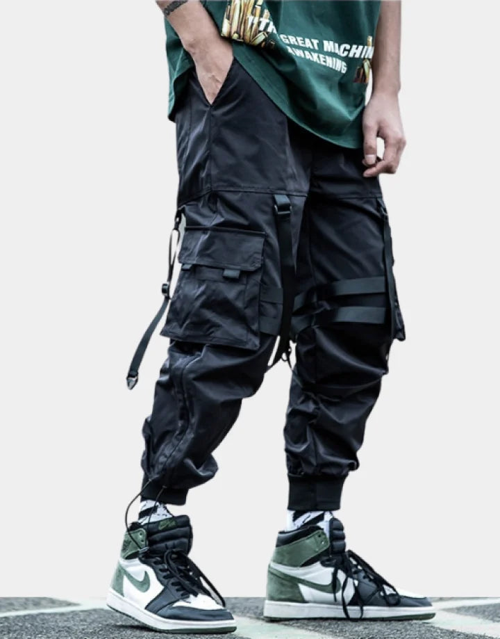 Techwear Black Pants