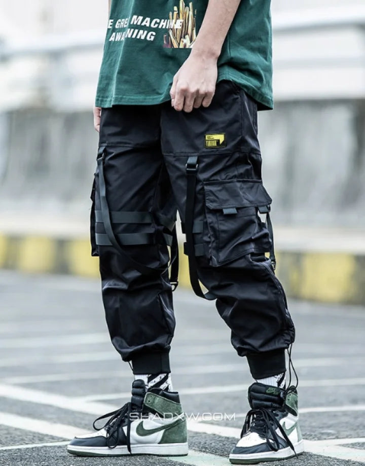 Techwear Black Pants