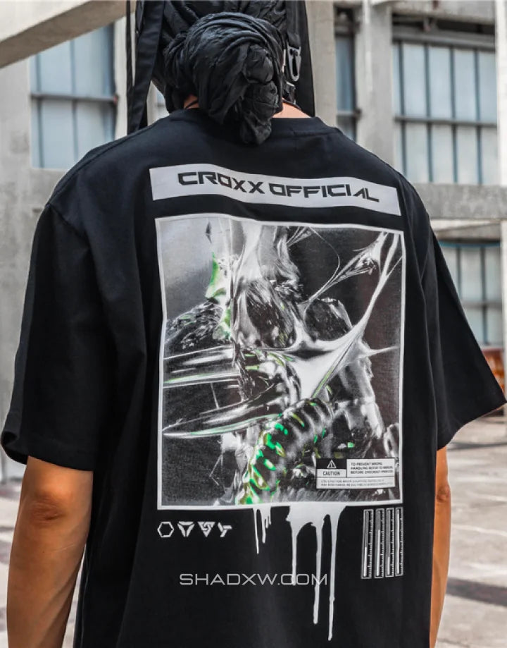 Techwear graphic shirt