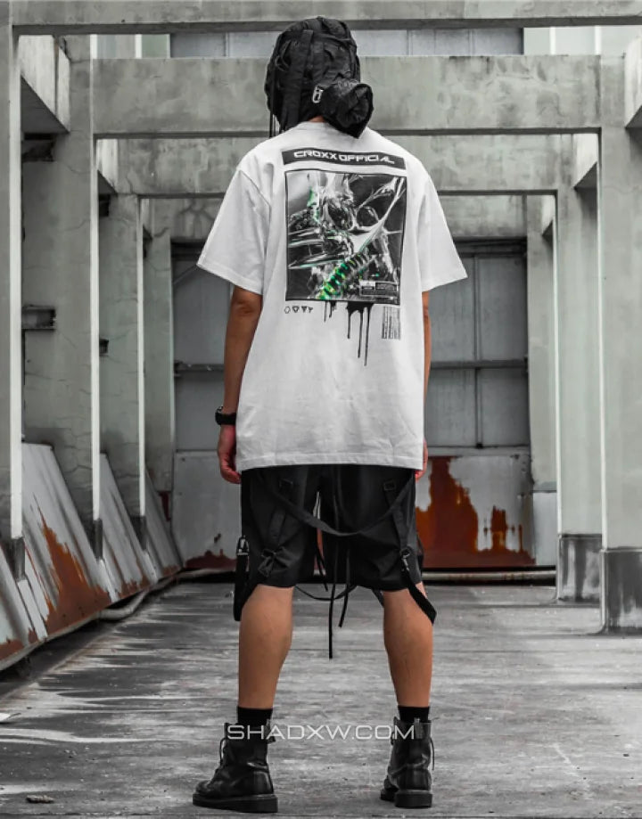 Techwear graphic shirt