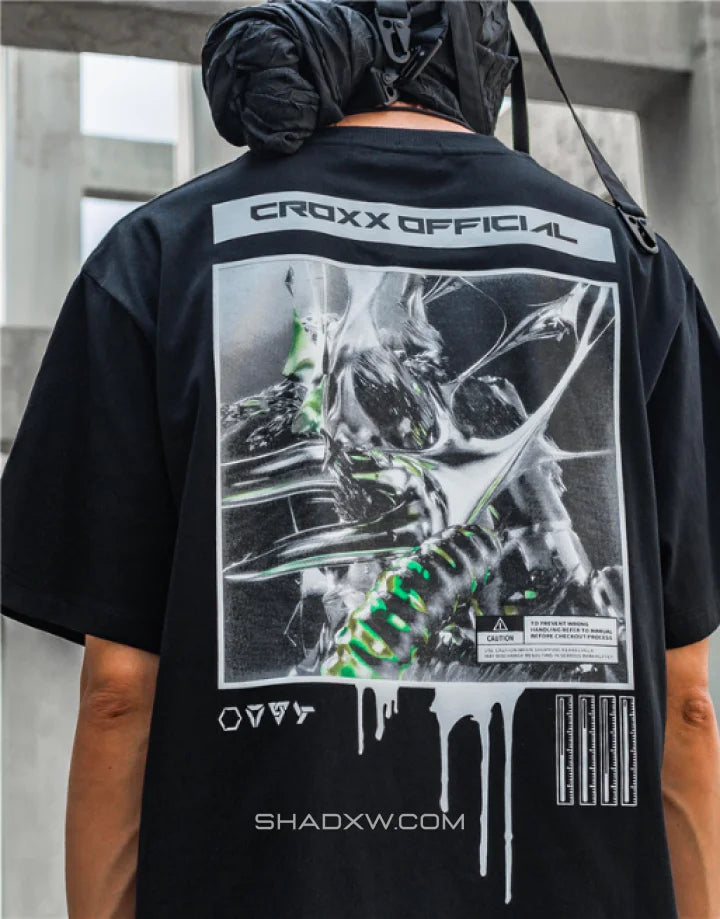 Techwear graphic shirt