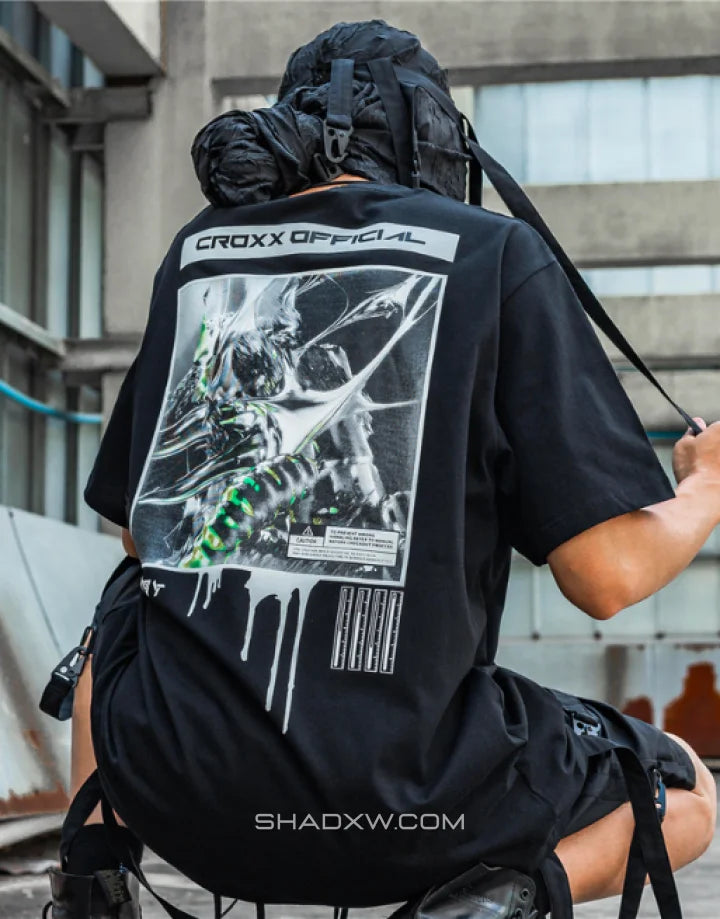 Techwear graphic shirt