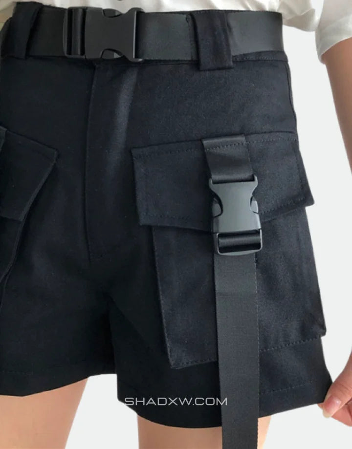 Techwear shorts womens