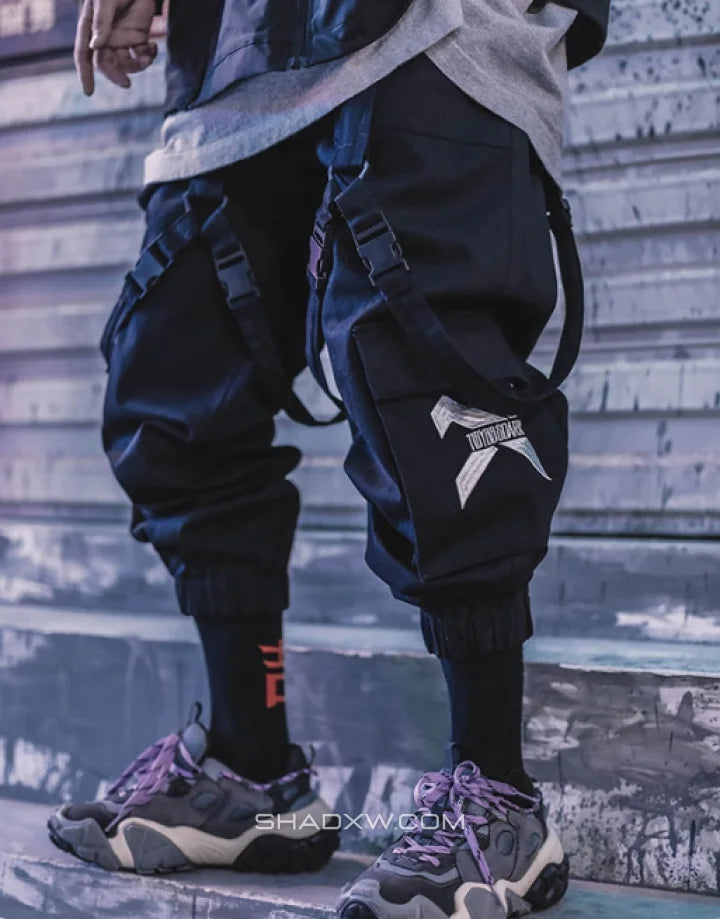 Techwear tapered pants