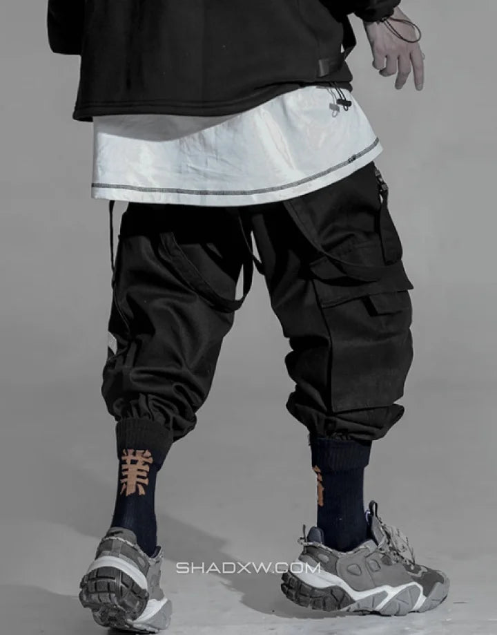 Techwear tapered pants